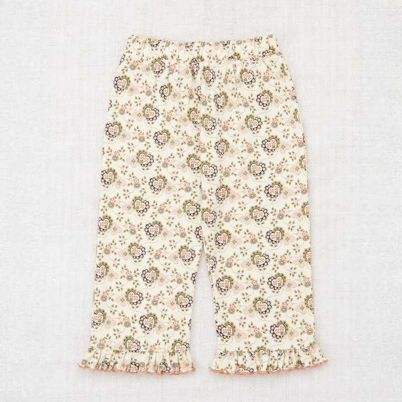 Misha & Puff Ruffle Pedal Pusher - Sugar Calico