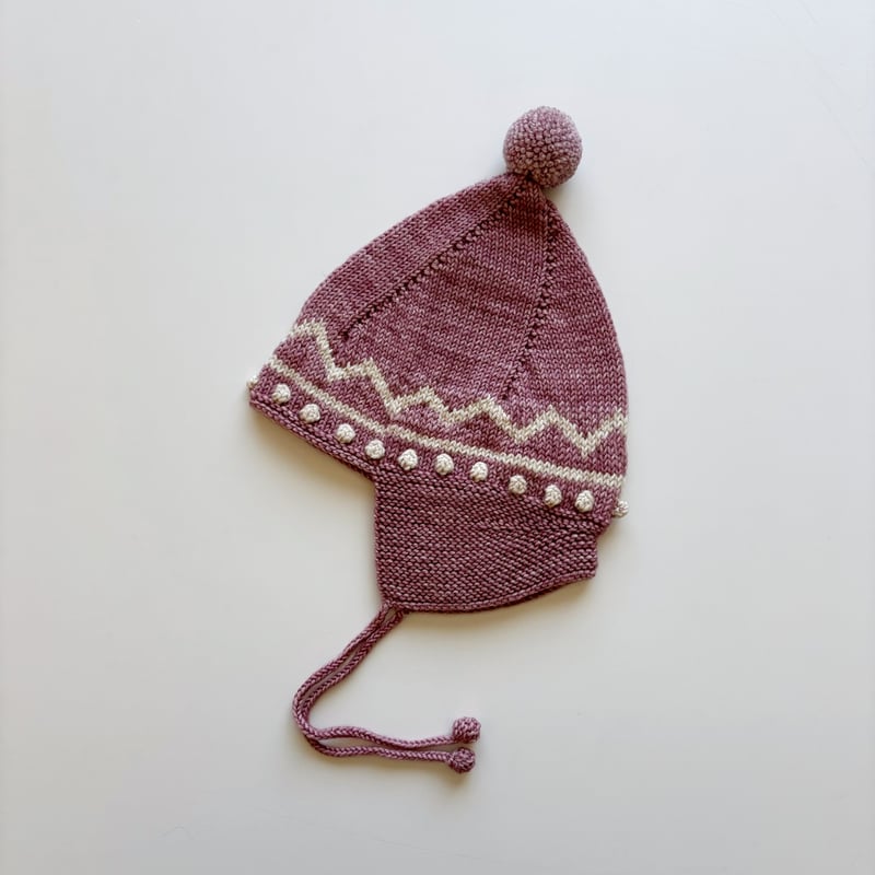 misha and puff ニット帽 2-4Y Misha & Puff / zigzag pointy 2-4y