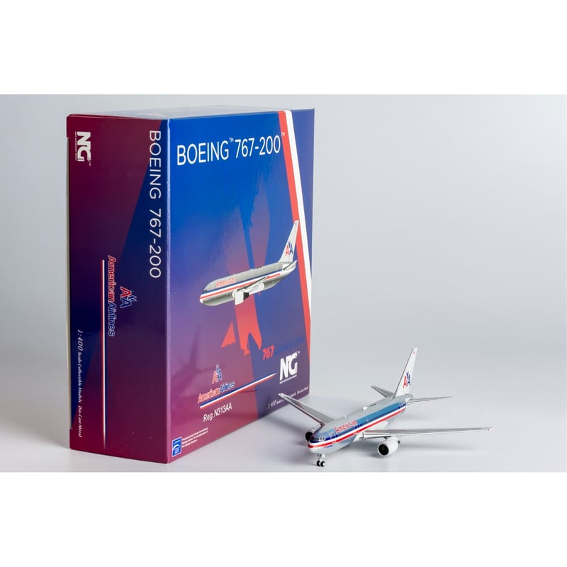1/400 767-200 アメリカン航空 N313AA (ポリッシュ仕上げ) |