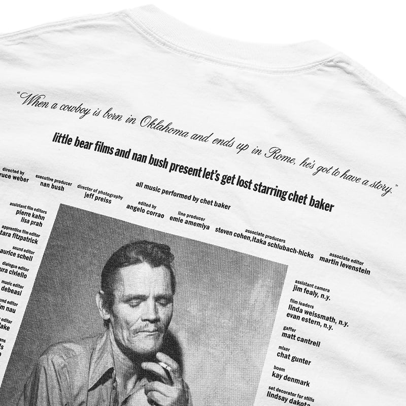 Let's get Lost × weber] T shirt (Poster art 1)