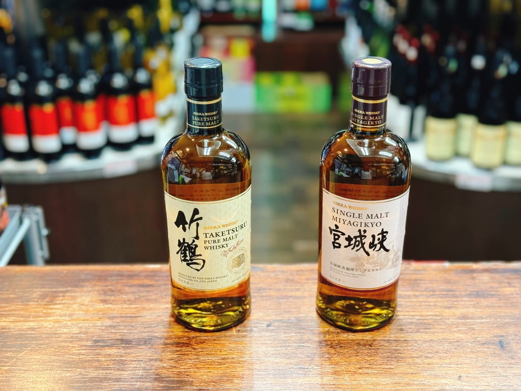 空港限定 竹鶴 grande ニッカ ピュアモルト グランデ 免税店限定 2本 2本