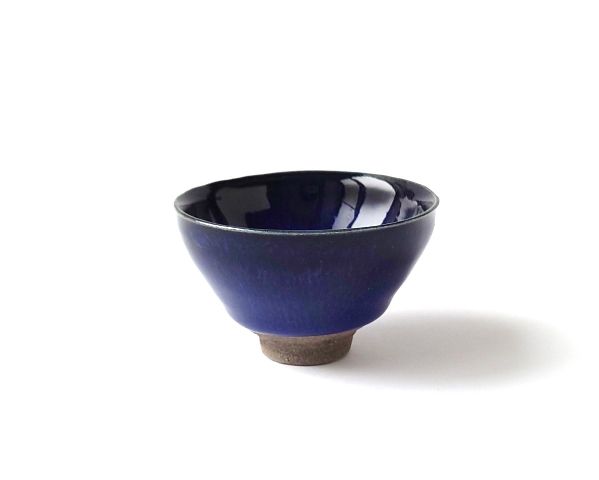 窯変翠青天目 酒盃｜鎌田 幸二 | ギャラリー洛中洛外