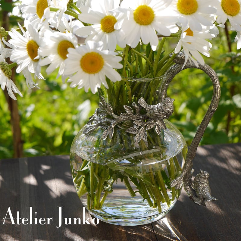 グラスピッチャー ラウンド バード＆ネスト Jug round Bird & Nest | A