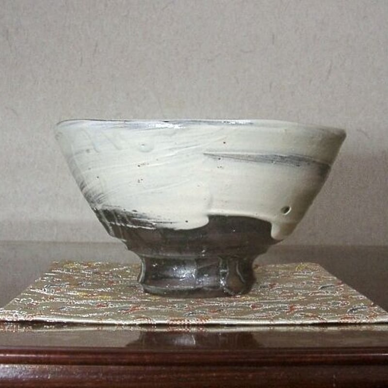 小川哲男 刷毛目盃 ぐい呑 酒盃 小川哲男 刷毛目盃 ぐい呑 酒盃