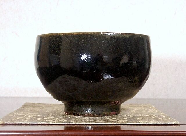 丹波立杭焼 西端末晴 作 丹波 茶碗 共箱 無傷 保証。 | STORESショップ