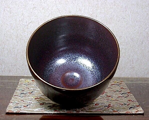 ☆ 加藤利昌 京焼 珍味茶碗 ☆ 加藤 利昌 清水焼 染付茶碗 加藤 利昌