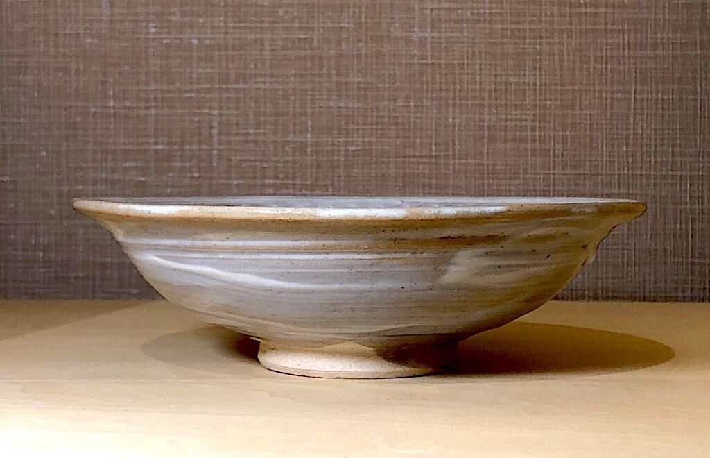 常滑焼 井上素三作 平三島茶碗 陶印 無傷保証 箱無 古物。 | STORES