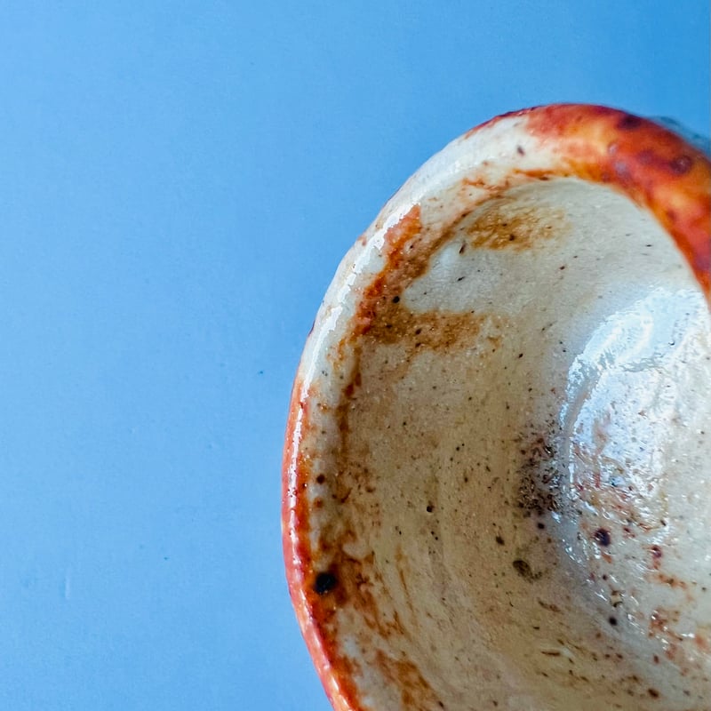 辻村史朗 『志野ぐい呑』 辻村史朗 ぐい呑み 志野ぐい呑（辻村史朗