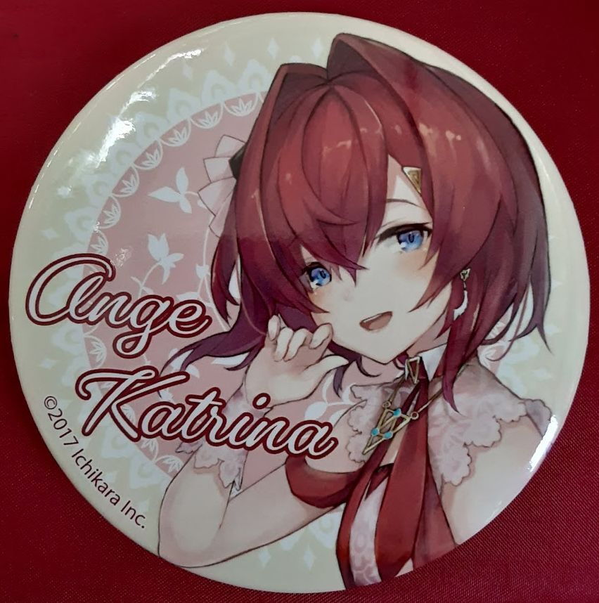 アンジュ・カトリーナ 箔押し 缶バッジ 28個 レア】にじさんじ
