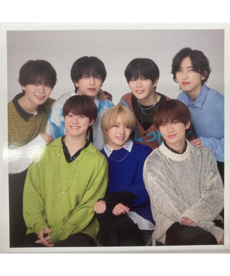 なにわ男子 長尾謙杜 アシンメトリー / Black Nightmare トレカ なにわ