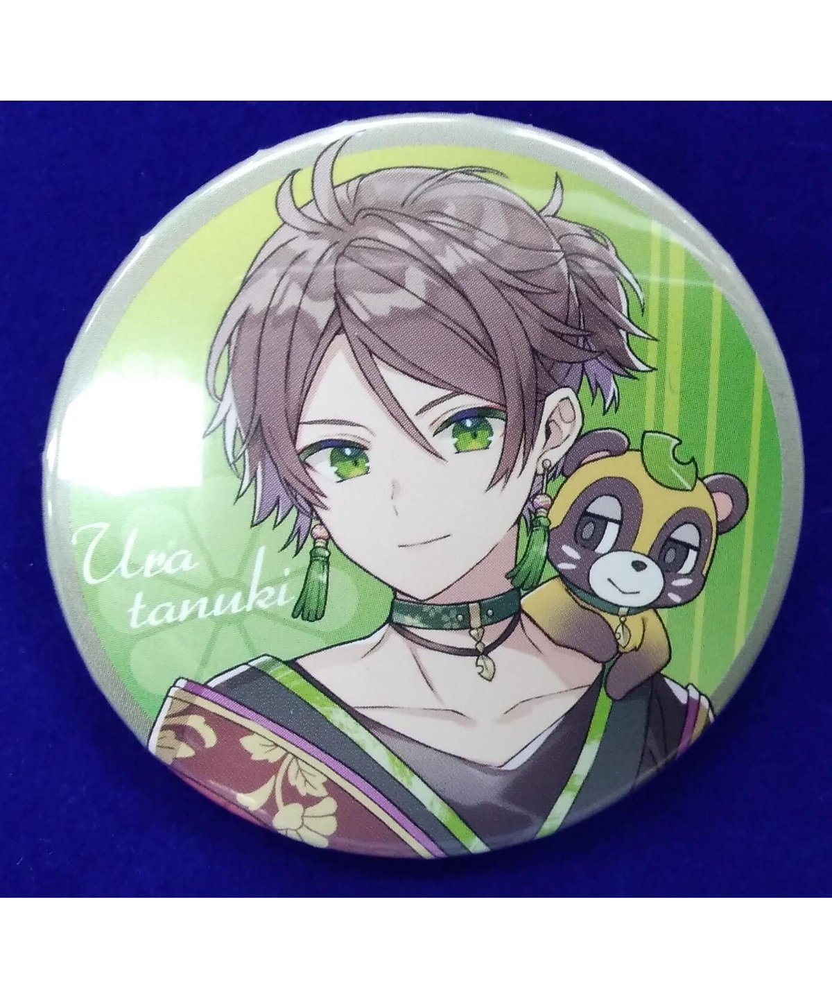 うらたぬき缶バッジ