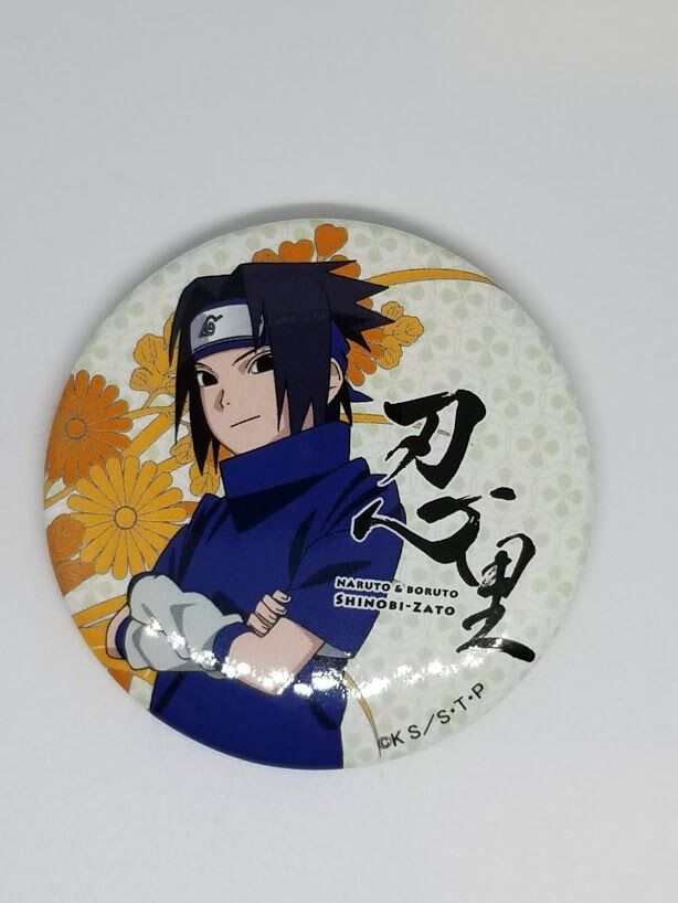 NARUTO カカシ はたけカカシ 缶バッジ GIGO 和スーツ ① naruto 缶 バッジ