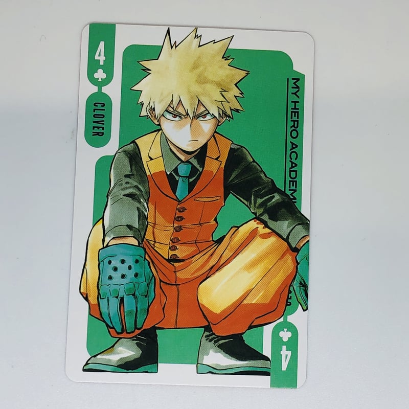 僕のヒーローアカデミア ヒロアカ bigトランプ カード 原作 爆豪勝己