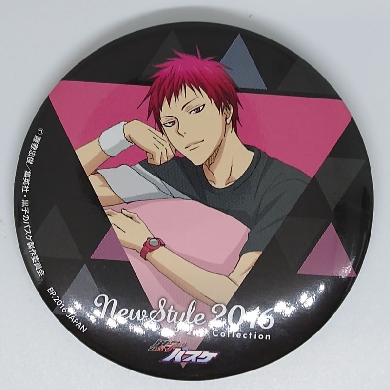 黒バス 赤司 缶バッチ 黒子のバスケ 赤司征十郎 原作デコレクション缶