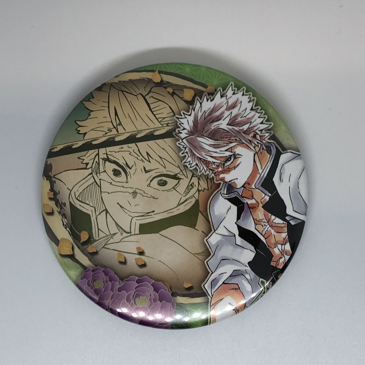 鬼滅の刃 モクテルバー くじ 缶バッジ 実弥 鬼滅の刃 不死川実弥