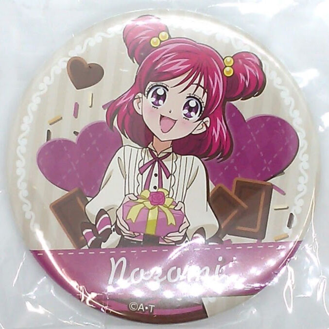 夢原のぞみ缶バッジ7個セットハルカノゾムミライノハナアイドルプリキュア