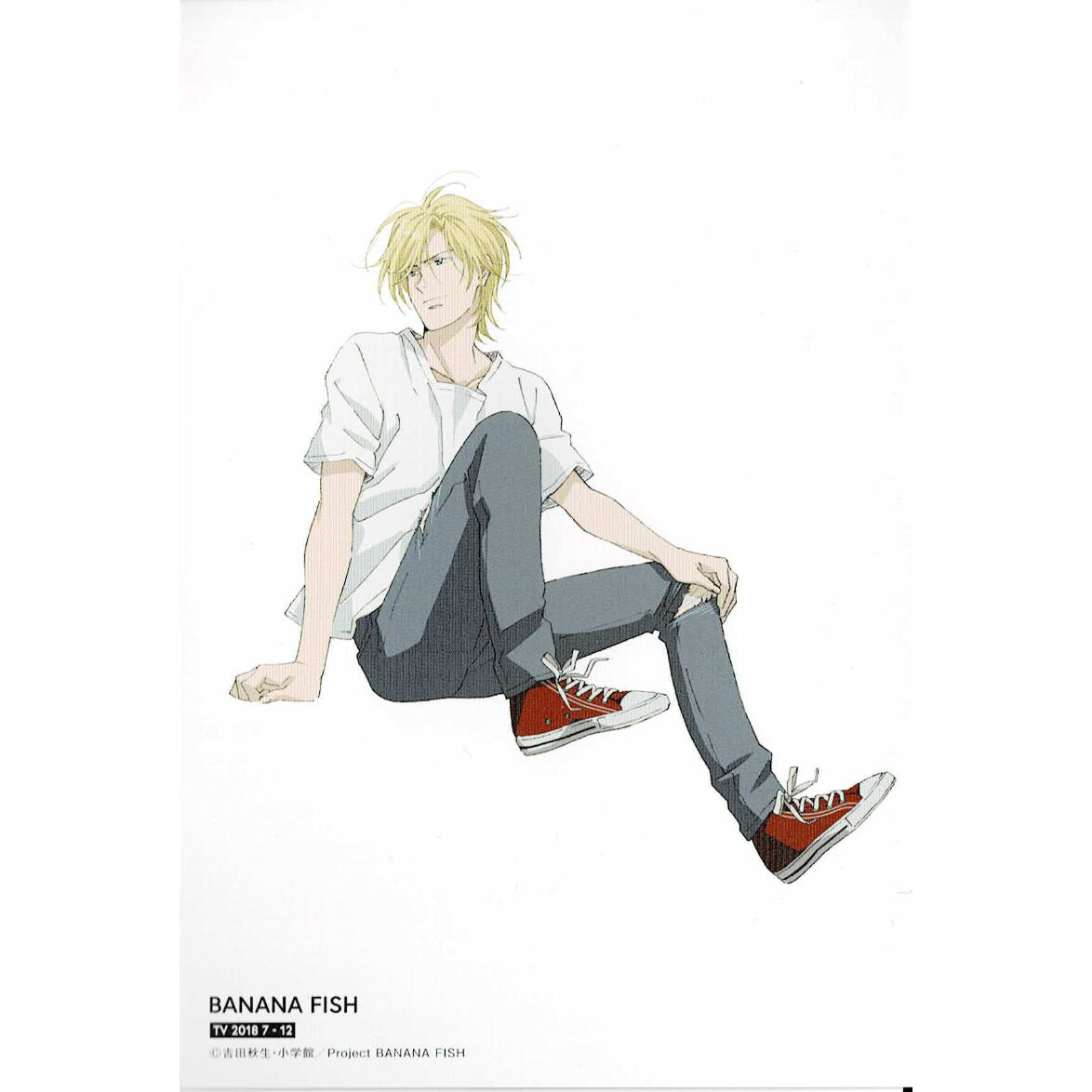 ◇吉田秋生先生『BANANA FISH』 キャラクターパネル アッシュ ◇吉田