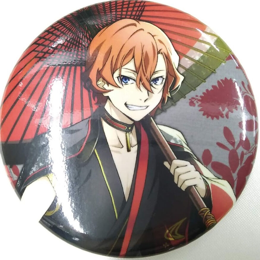 ゲーマーズ 冬の本まつり 文豪ストレイドッグス 中原中也 缶バッジ 10