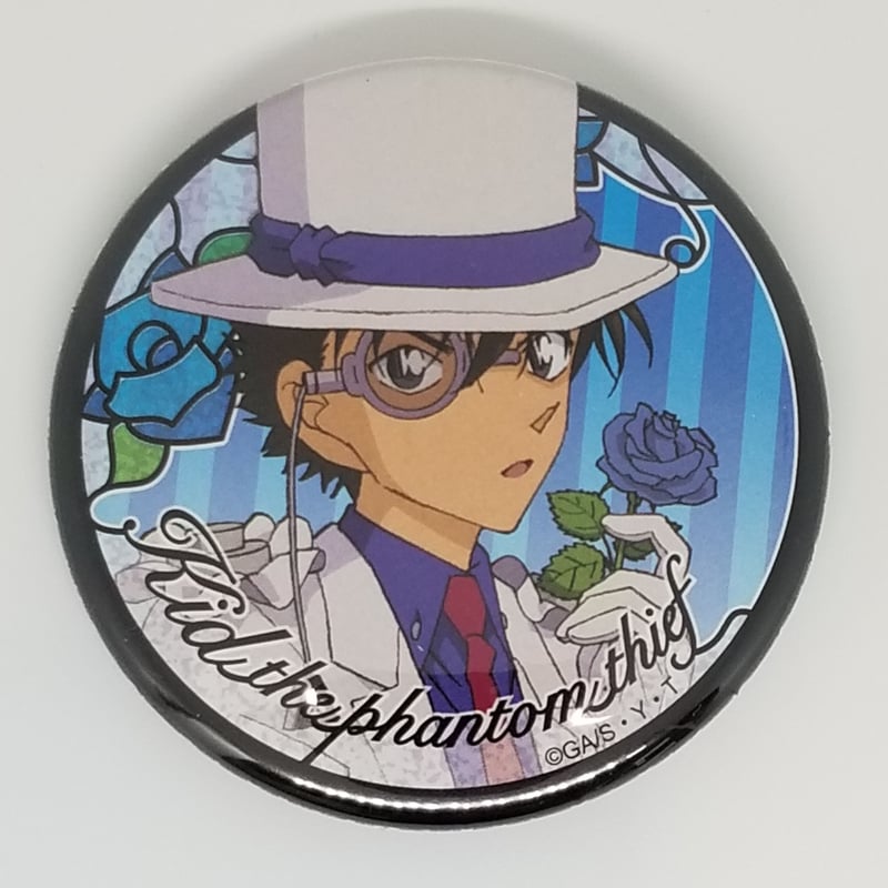 名探偵コナン 缶バッジ 怪盗キッド 海外 Doll 名探偵コナン 缶バッジ