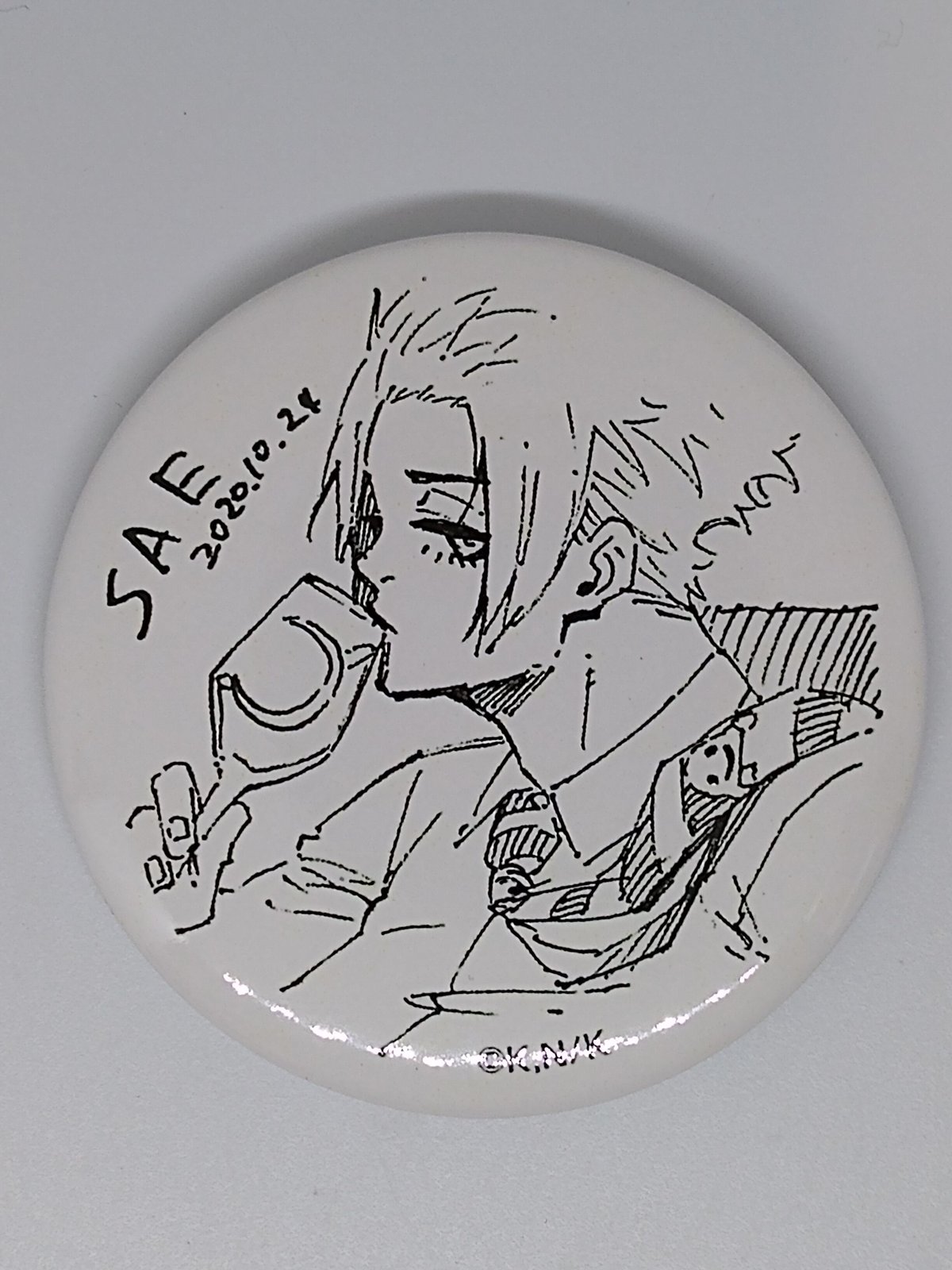 ブルーロック 注文 anique 缶バッジ 糸師冴 糸師冴 缶バッジ ブルー