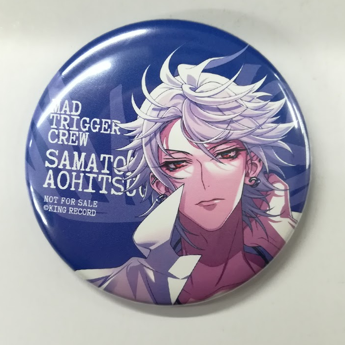 ヒプマイ ヒプノシスマイクGuideBook＋ GB 缶バッジ 左馬刻 ヒプマイ