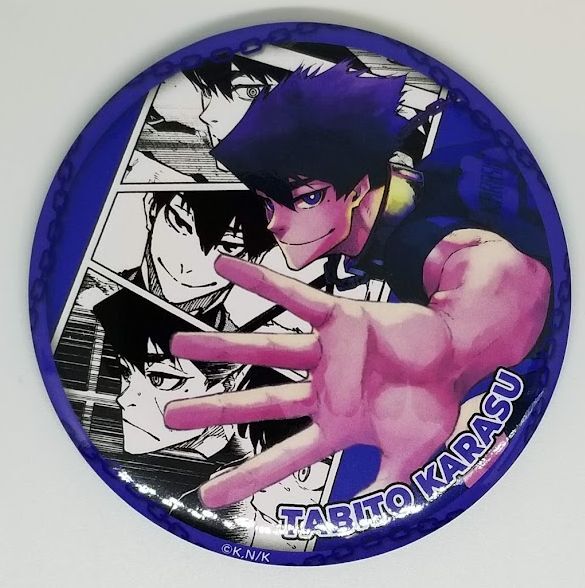 ブルーロック 烏旅人 ジュエリー 缶バッジ36点まとめ