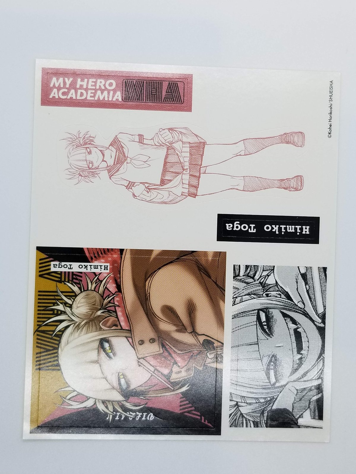 僕のヒーローアカデミア トガヒミコ ヒロアカ カード ブロマイド