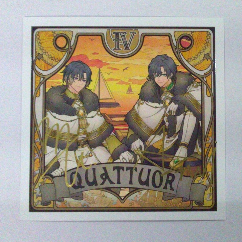 A3! フェデリコ ( 碓氷真澄 ＆ 泉田莇 ) ましコレ スクエアフォト