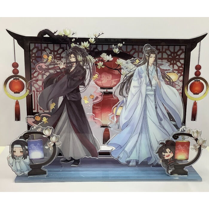 魔道祖師 THEキャラ カフェ デカアクリルスタンド アクスタ 藍忘機 魏