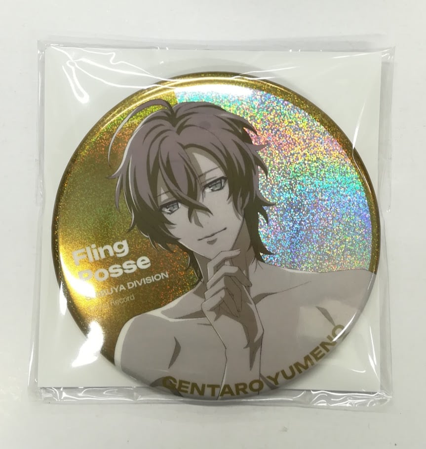 ヒプノシスマイク 夢野幻太郎 ホログラム缶バッジ（LIVE ANIMA Ver