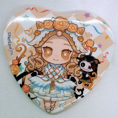 第五人格 傭兵 4周年 スイパラ アクリルスタンド ハート缶バッジ