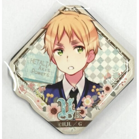 日丸屋秀和 『ヘタリア』 ぷくっとバッジコレクション イギリス | K