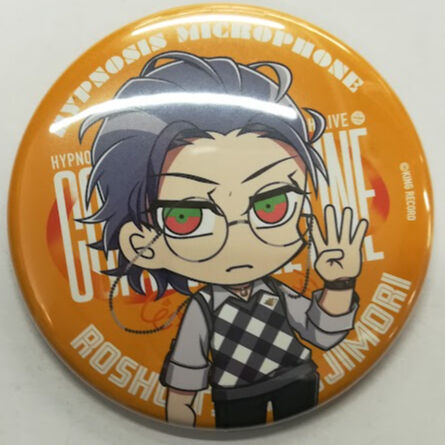 ヒプノシスマイク ヒプマイ 躑躅森盧笙 カプセル缶バッジ 躑躅森盧笙