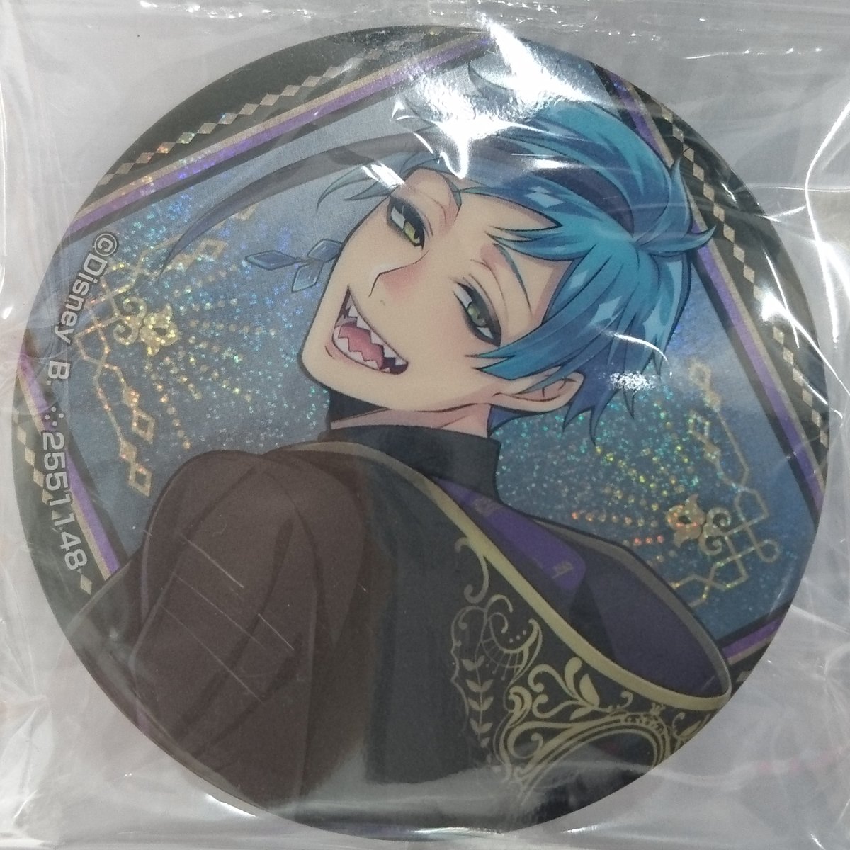 ツイステ 初期 カプセル缶バッジ 寮服 マレウス ツイステ 初期