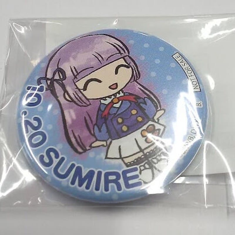 アイカツ Link Ribbon 氷上スミレ 缶バッジ アイカツ！Link RIBBON