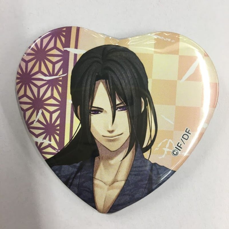 薄桜鬼 アニメガ ビックカメラ ソフマップ 土方 ハート缶バッジ 24点