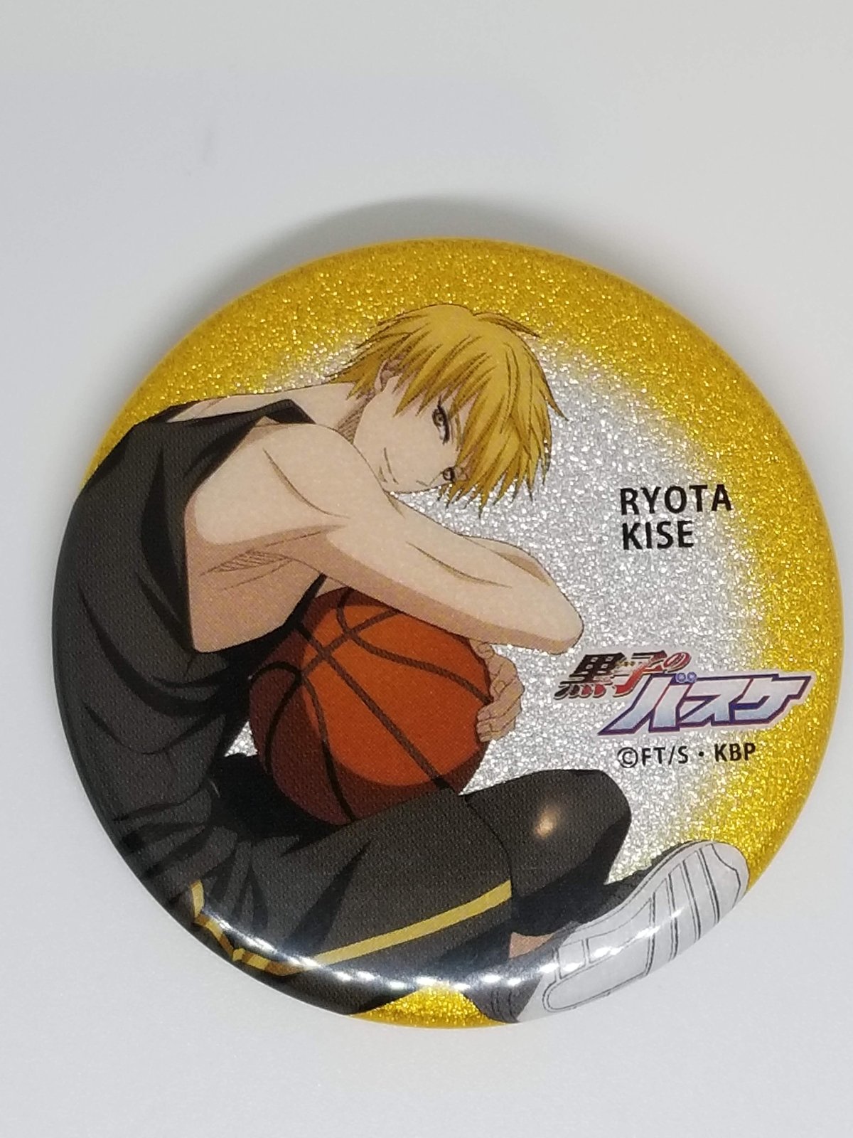 黒子のバスケ 黄瀬涼太 ナムコ 10周年 ホログラム缶バッジ セット 黒子