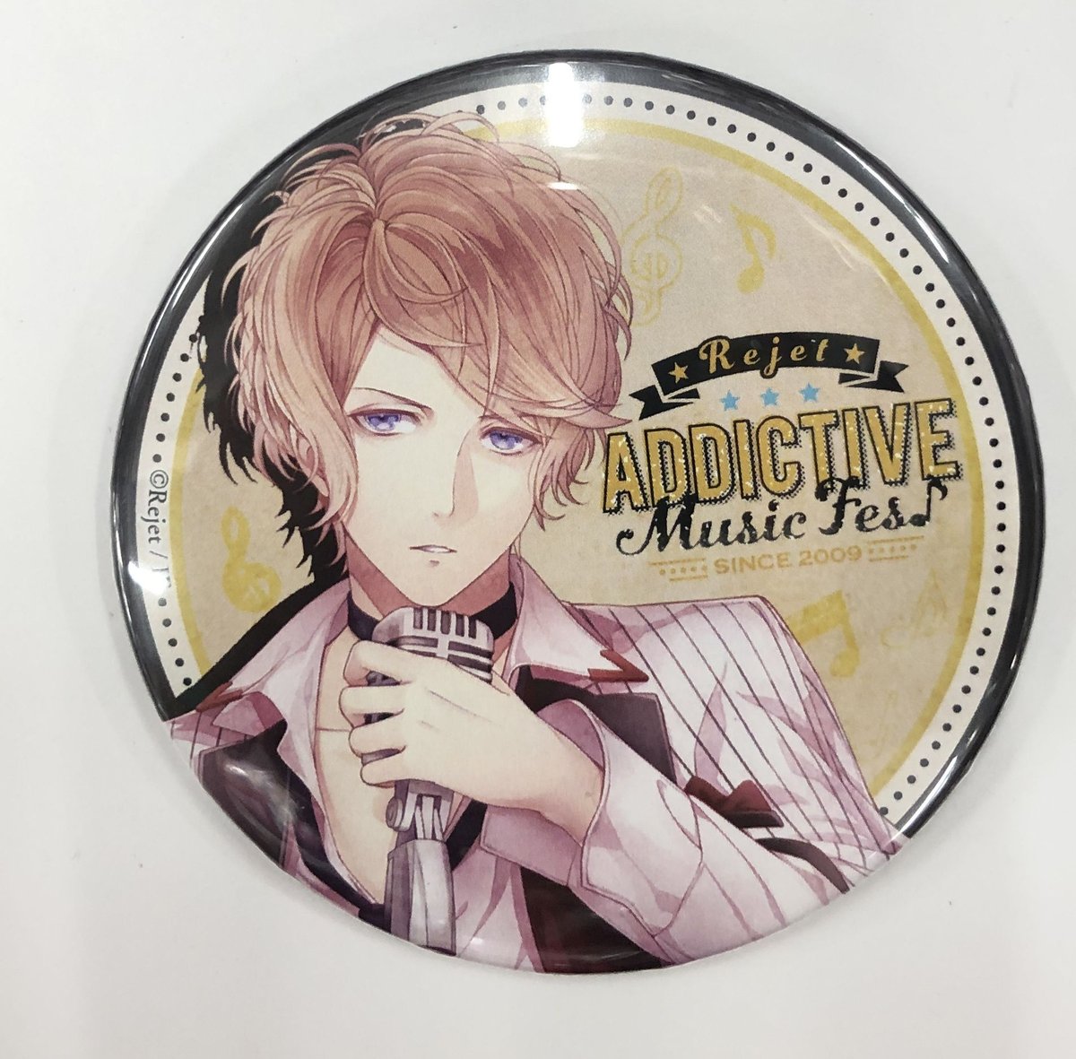 DIABOLIK LOVERS ディアラバ 万魔殿 逆巻カナト ホロ 缶バッジ