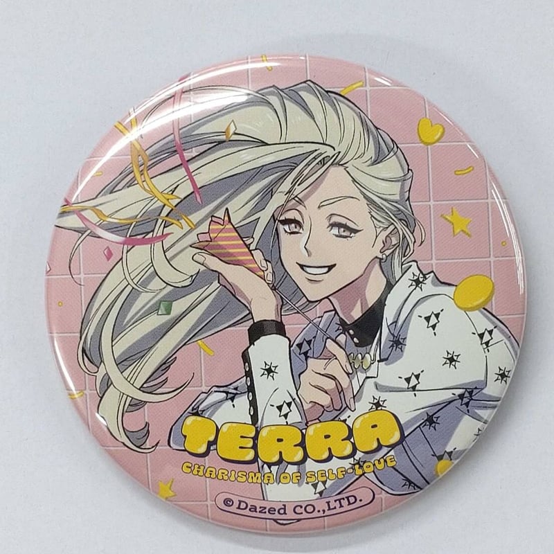 カリスマ テラ 缶バッジ 2ndシーズン 夢の国ブレイク カリスマ テラ 缶