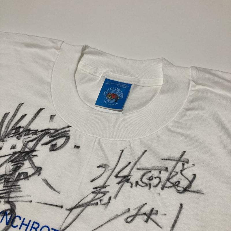 90s 大塚製薬マッチ・水玉れっぷう隊サイン入りTシャツ | MKM ORIGINAL