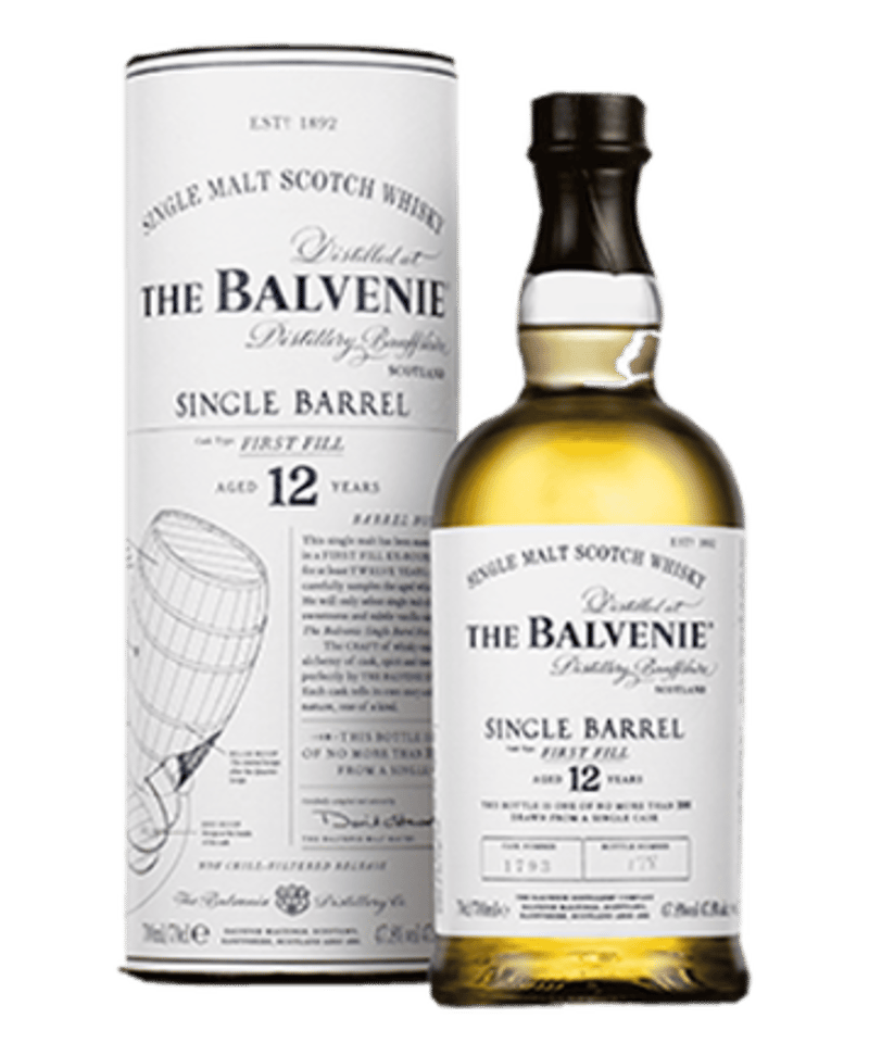 ザ バルヴェニー 12年 シングルバレル ファーストフィル【並行輸入/箱