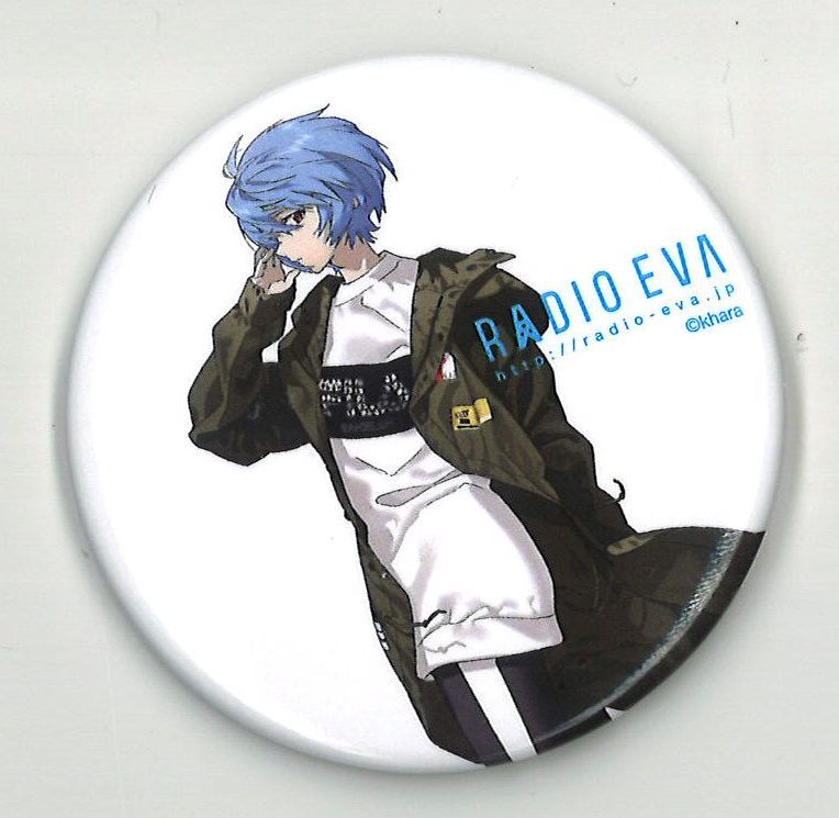 エヴァ 綾波レイ 缶バッジ エヴァ 綾波レイ 缶バッジ