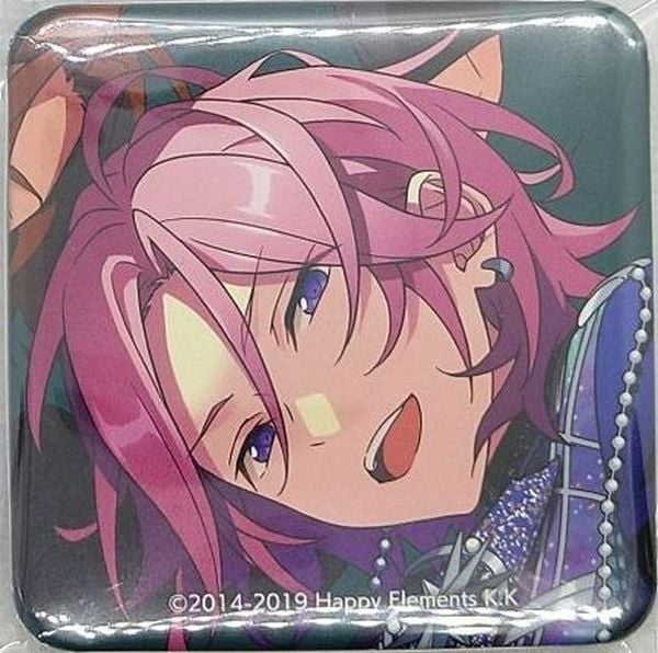 あんスタ 桜河こはく 缶バッジ 80個 ＋痛バ・手作りロゼット・ラバスト