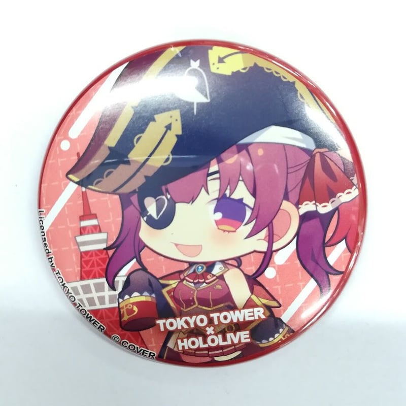 ホロライブ ホロファン 箔押し 缶バッジ 宝鐘マリン 63個 ホロライブ