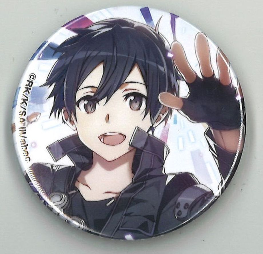 ソードアート・オンラインabecトレーディング缶バッジ キリト | K