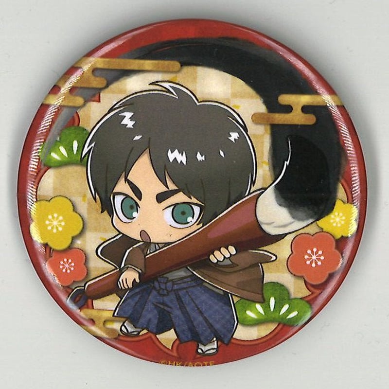 進撃の巨人 エレン・イェーガー 原作 缶バッジ 痛バ 纏め セット 58mm