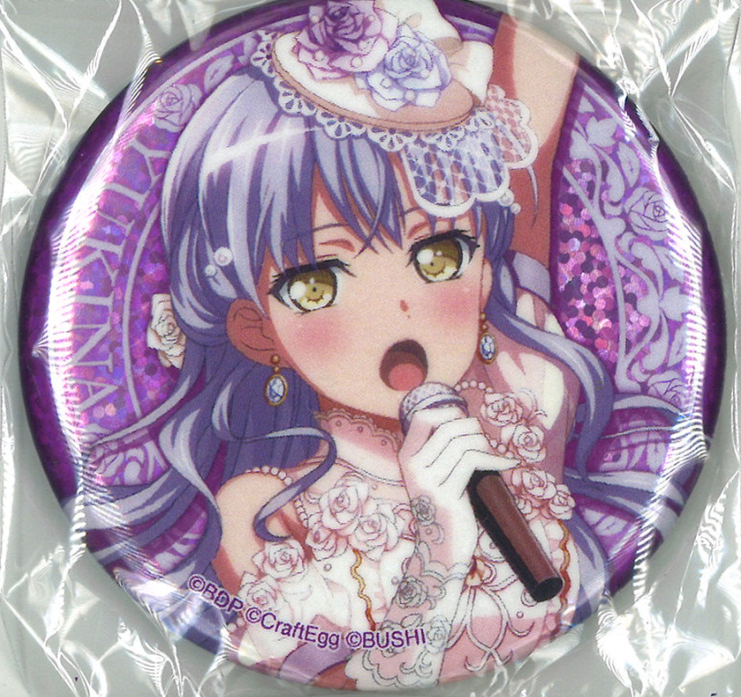 湊友希那 バンドリ ロゼリア Roselia 富士急 タオル缶バッジ ライブ 湊