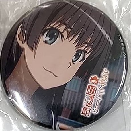 御坂美琴 インデックス 缶バッジ とある自治体の地域振興 禁書目録 超