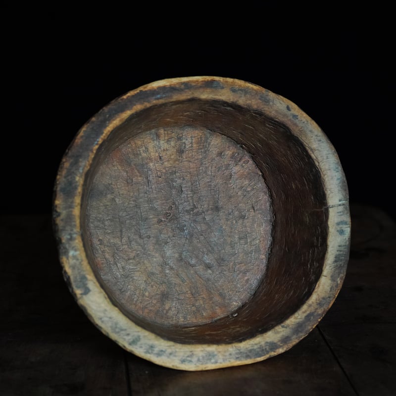 李朝木工くりぬき鉢 / 朝鮮時代後期 | tsuchika