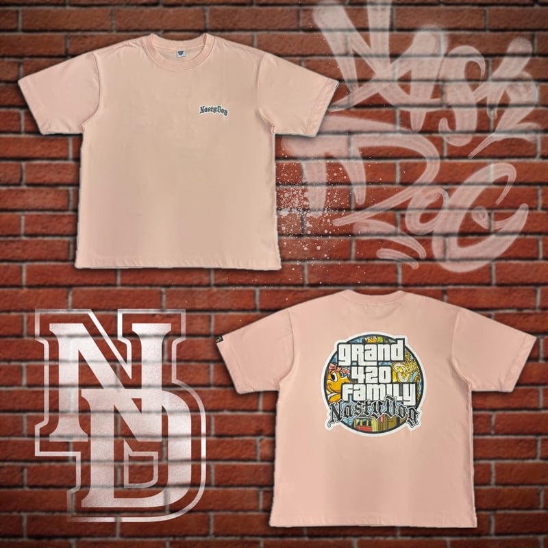 420Family Tee(Pink) | NastyDog OnlineStore